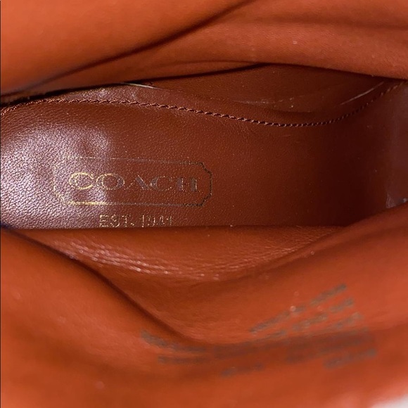 Coach leather booties - used - Picture 7 of 16